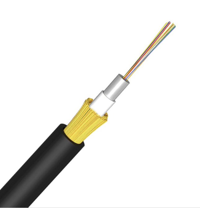 Non métallique extérieur Unitube soufflant le conduit micro 1 du câble optique GCYFXTY de fibre