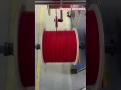 ligne de production de chemises rouges à câbles en fibre blindée