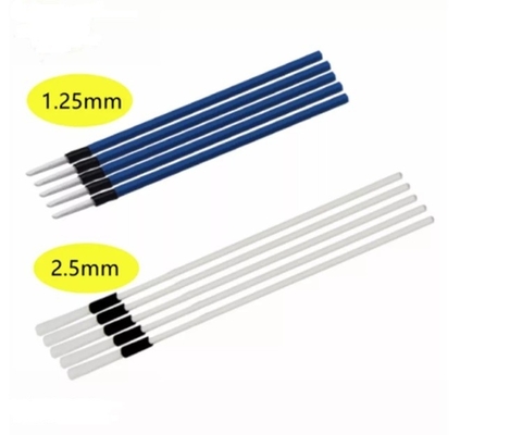 Outils de nettoyage optiques d'une fibre de temps nettoyant des bâtons pour le connecteur de fibre de 1.25mm 2.5mm