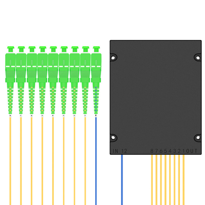 Uniformité de canal en canal de boîte de distribution de diviseur de l'ABS 1x8 1x16 Ftth bonne