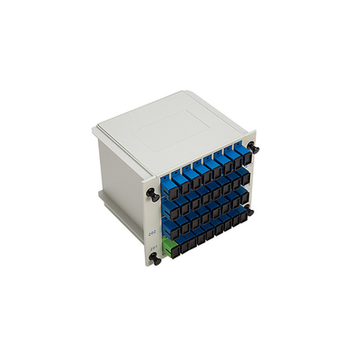 Diviseur optique de PLC de boîte de fibre de Sc 1*32 UPC FTTH Epon Gpon du type 1 *4 1*8 1* 16 de cassette de LGX