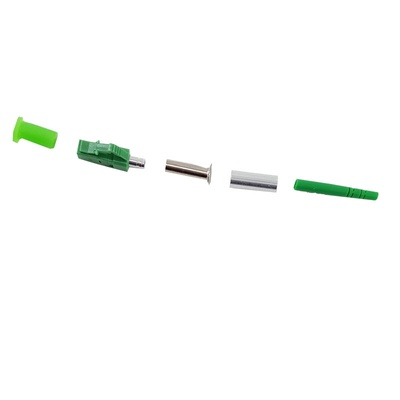 Accessoires optiques de fibre de logement vert, 2,0 connecteur du SM LC RPA