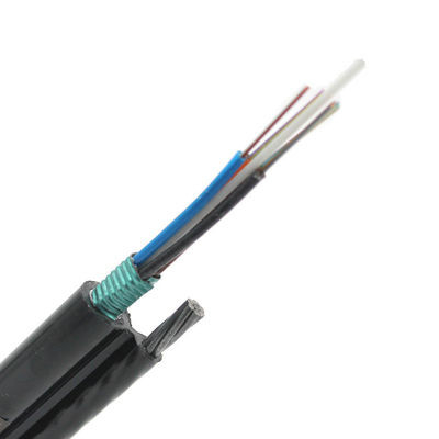 Câble optique blindé de fibre de noyau du câble à fibres optiques 12 de mode unitaire de GYTC8S GYTC8A