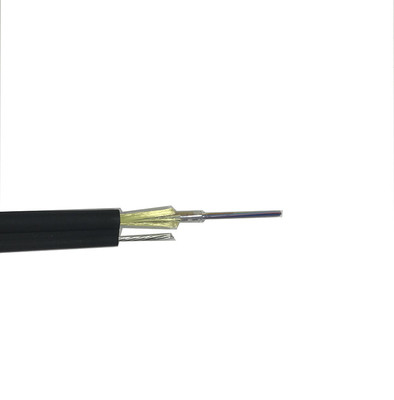 Câbles optiques de fibre de GYTC8S, câble aérien autosuffisant de fibre de 6 noyaux