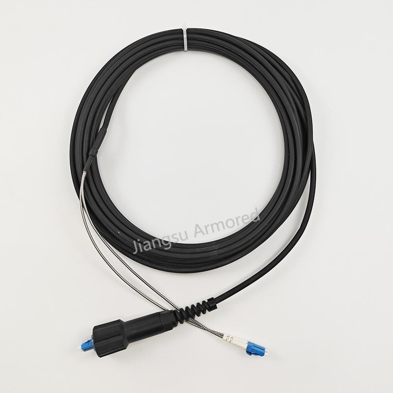 2F SM Armored Fiber Optic Patch Cable 30m CPRI 5.0mm Lszh Patch Cable BBU RRU PDLC