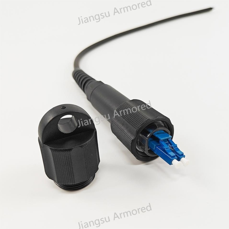 2F SM Armored Fiber Optic Patch Cable 30m CPRI 5.0mm Lszh Patch Cable BBU RRU PDLC