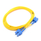 Correction optique de fibre de Sc UPC-SC UPC attacher le câble du duplex 3.0mm G657A Lszh de mode unitaire