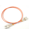 Duplex optique SC-SC de corde de correction de fibre de PVC LSZH 2.0mm