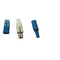 le connecteur optique Telecomunication de fibre de Sc UPC de 0.9mm classent le logement bleu