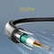 Matériel de veste de HDPE du câble Om1 Om2 Om3 Om4 MDPE de fibre de GYXTW Unitube
